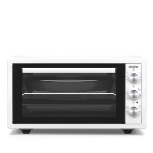 Simfer M-4502 45Litre Beyaz Midi Fırın 6 Fonksiyon Turbo