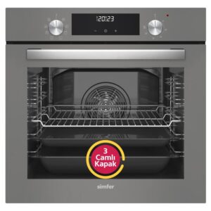 Simfer 8223 Ank.Ank. QS 9 Fonk Gri Cam Fırın