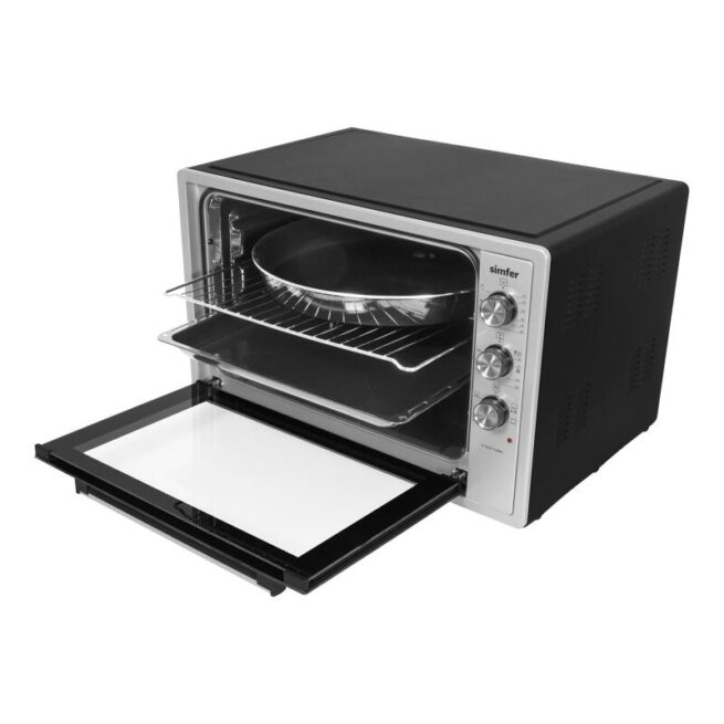 Simfer 7003 70Litre Inox Gri Midi Fırın 6 Fonksiyon Turbo
