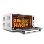 Simfer 7003 70Litre Inox Gri Midi Fırın 6 Fonksiyon Turbo